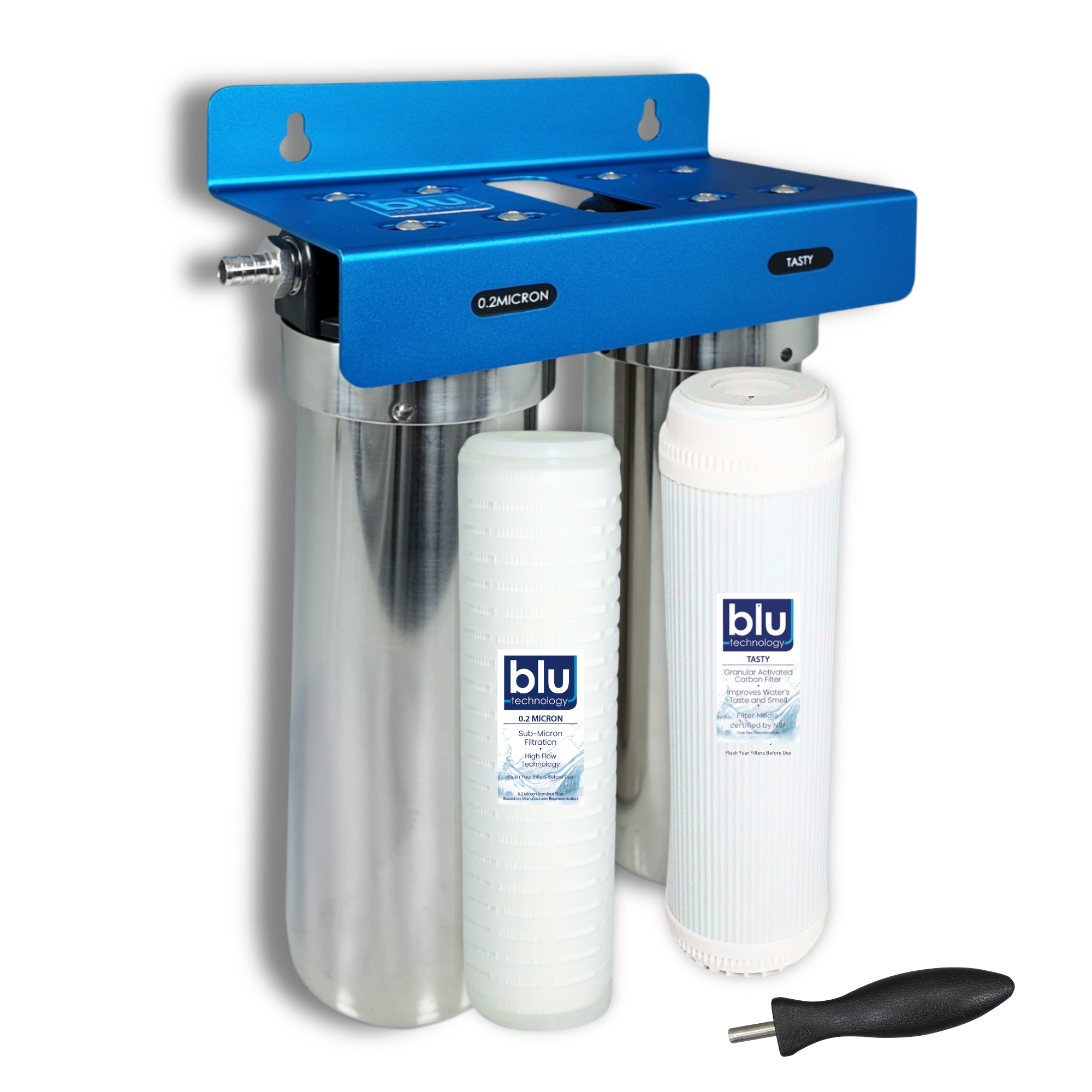 DUO XLT | Fixed Mounted 2-Stage 10-Inch Water Filtration System