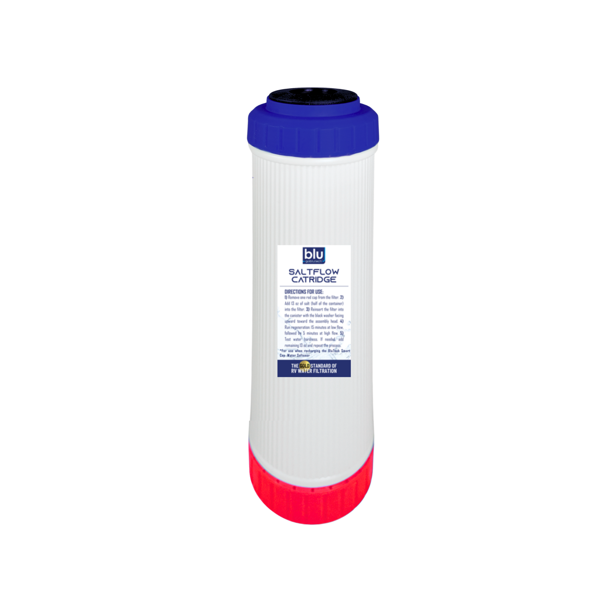 10-Inch SaltFlow Cartridge for 10-inch GoBluTech Filtration Systems
