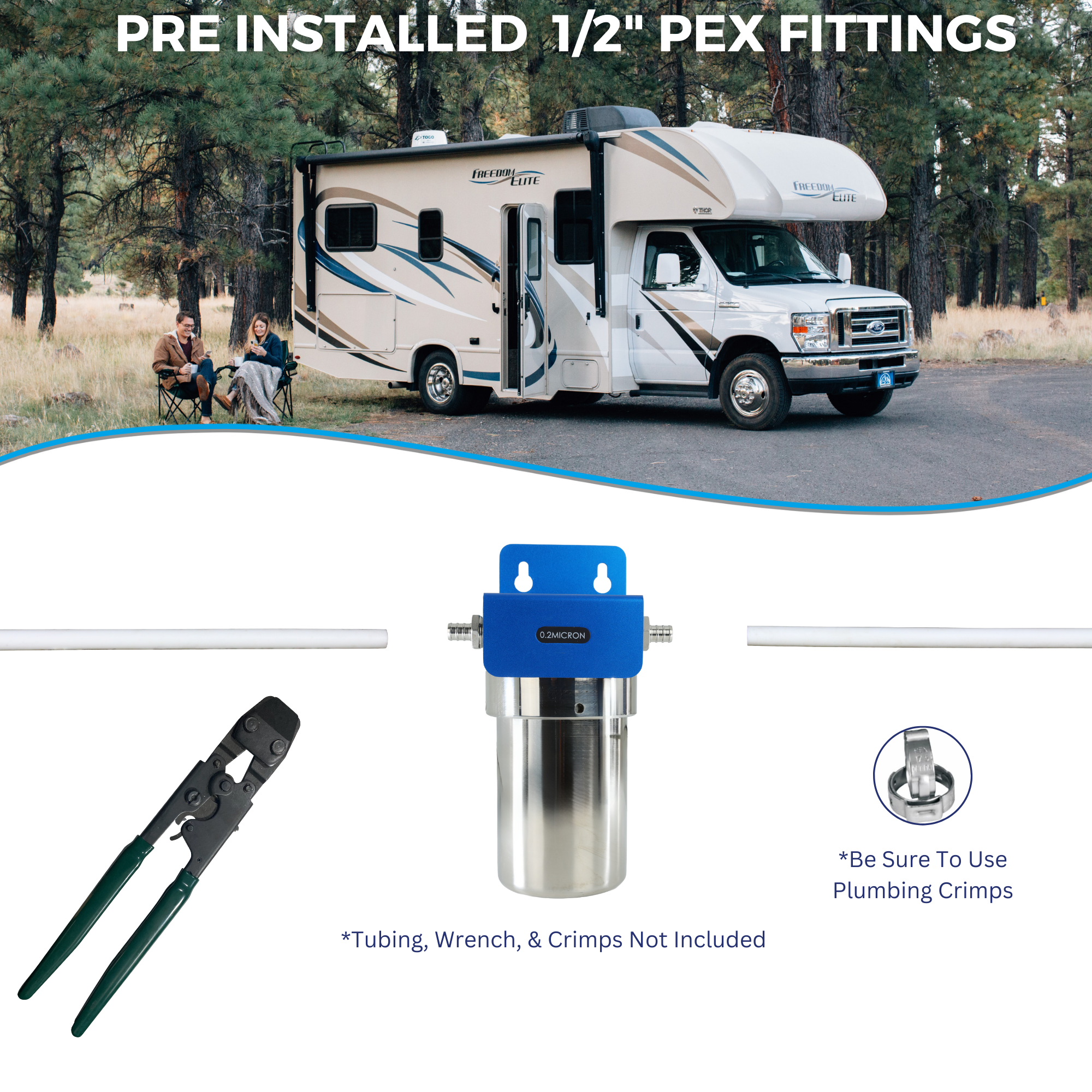 SOLO | Fixed Mounted 1-Stage 5-Inch Water Filtration System