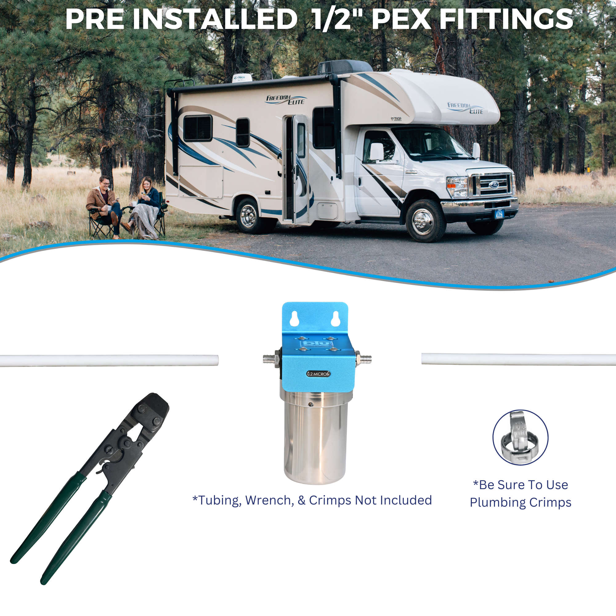 SOLO | Fixed Mounted 1-Stage 5-Inch Water Filtration System