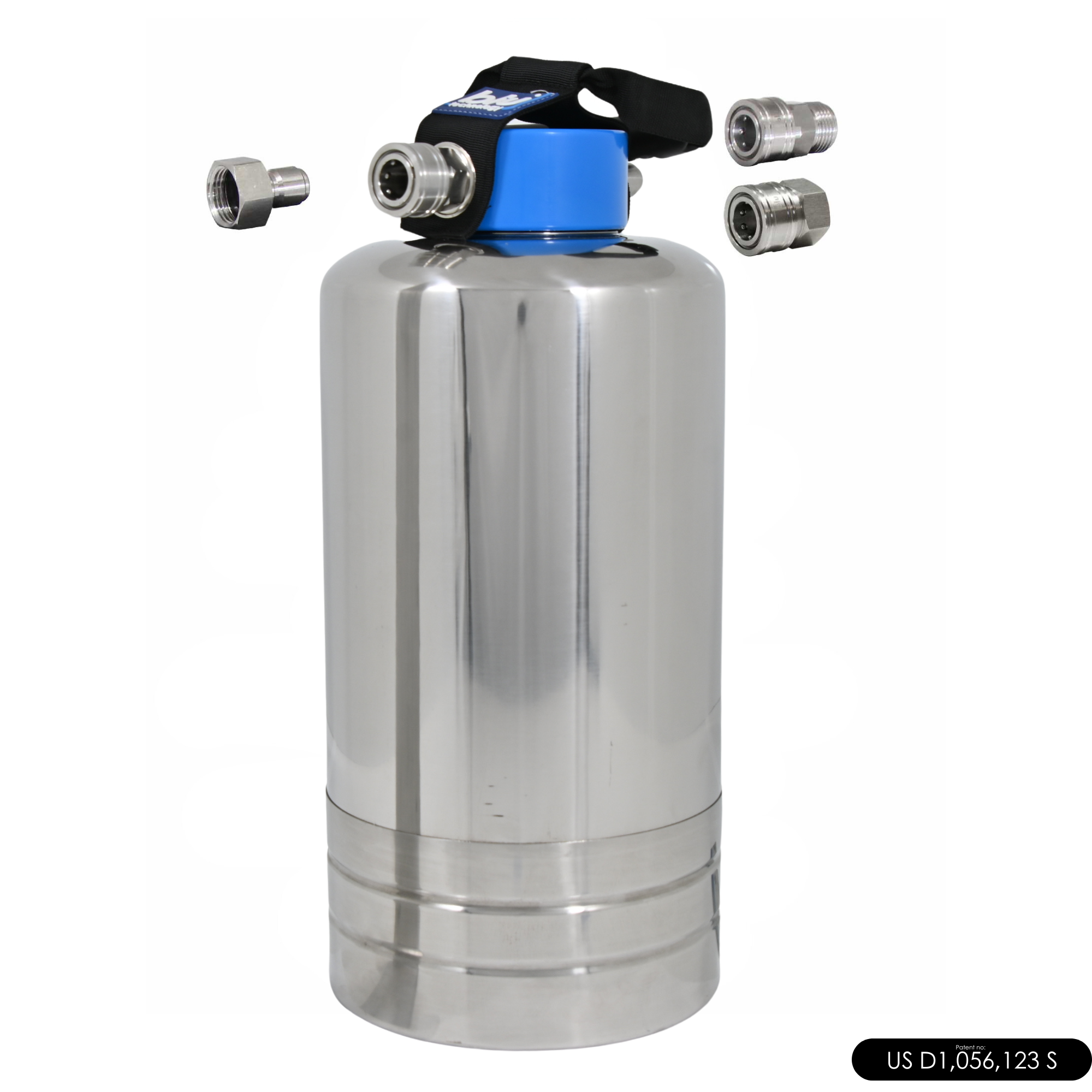 Water Softener with Stainless Steel Quick Connects