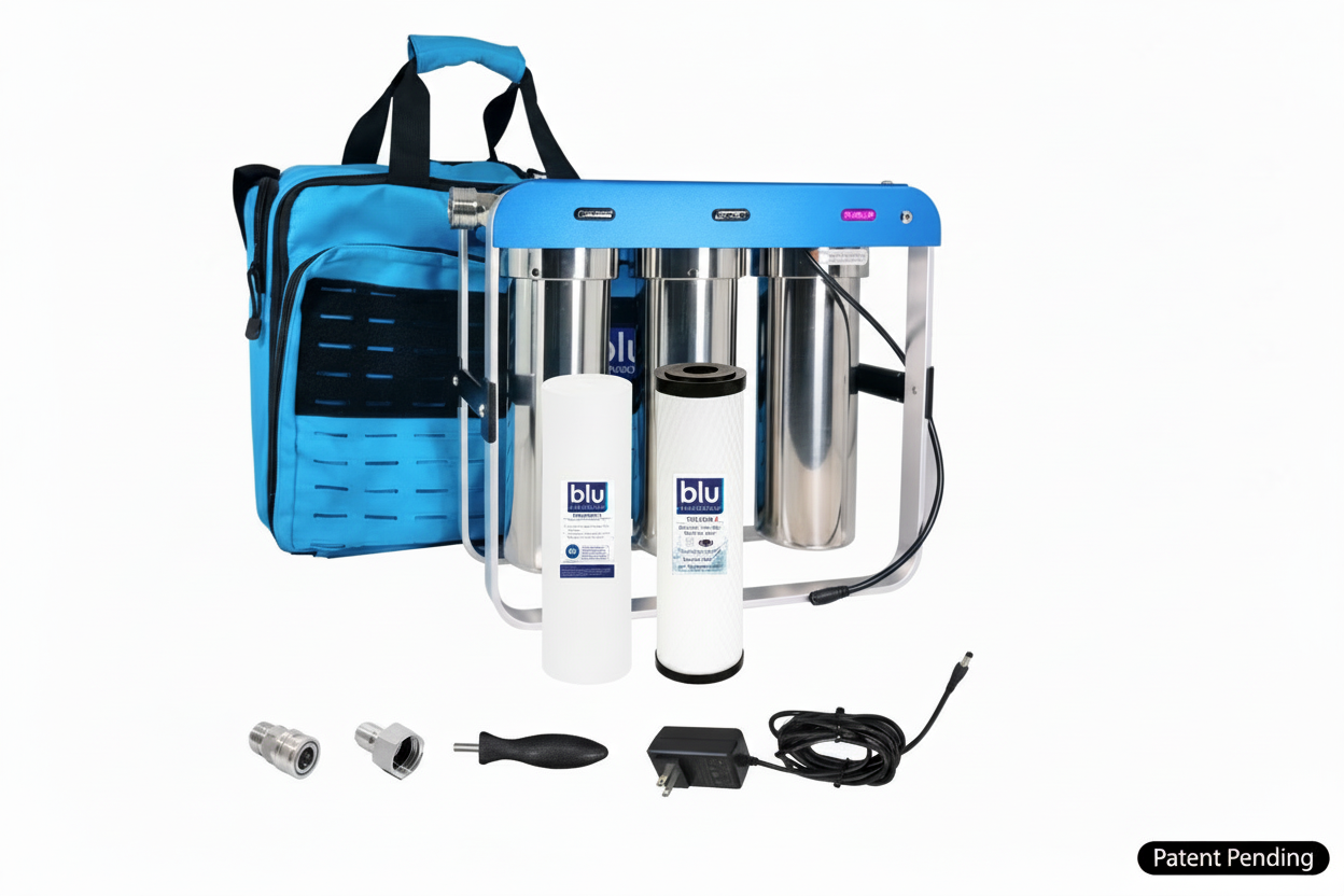 PURBLU™ AR3 XLt LED UVC 4-Stage RV Water Filtration & Purification System