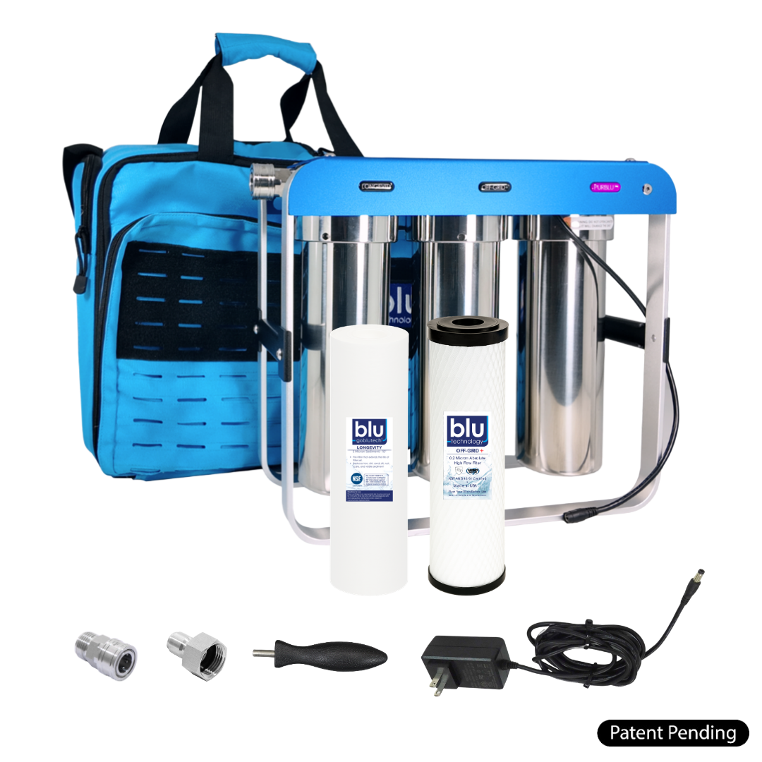 PURBLU™ AR3 XLt LED UVC 4-Stage RV Water Filtration & Purification System