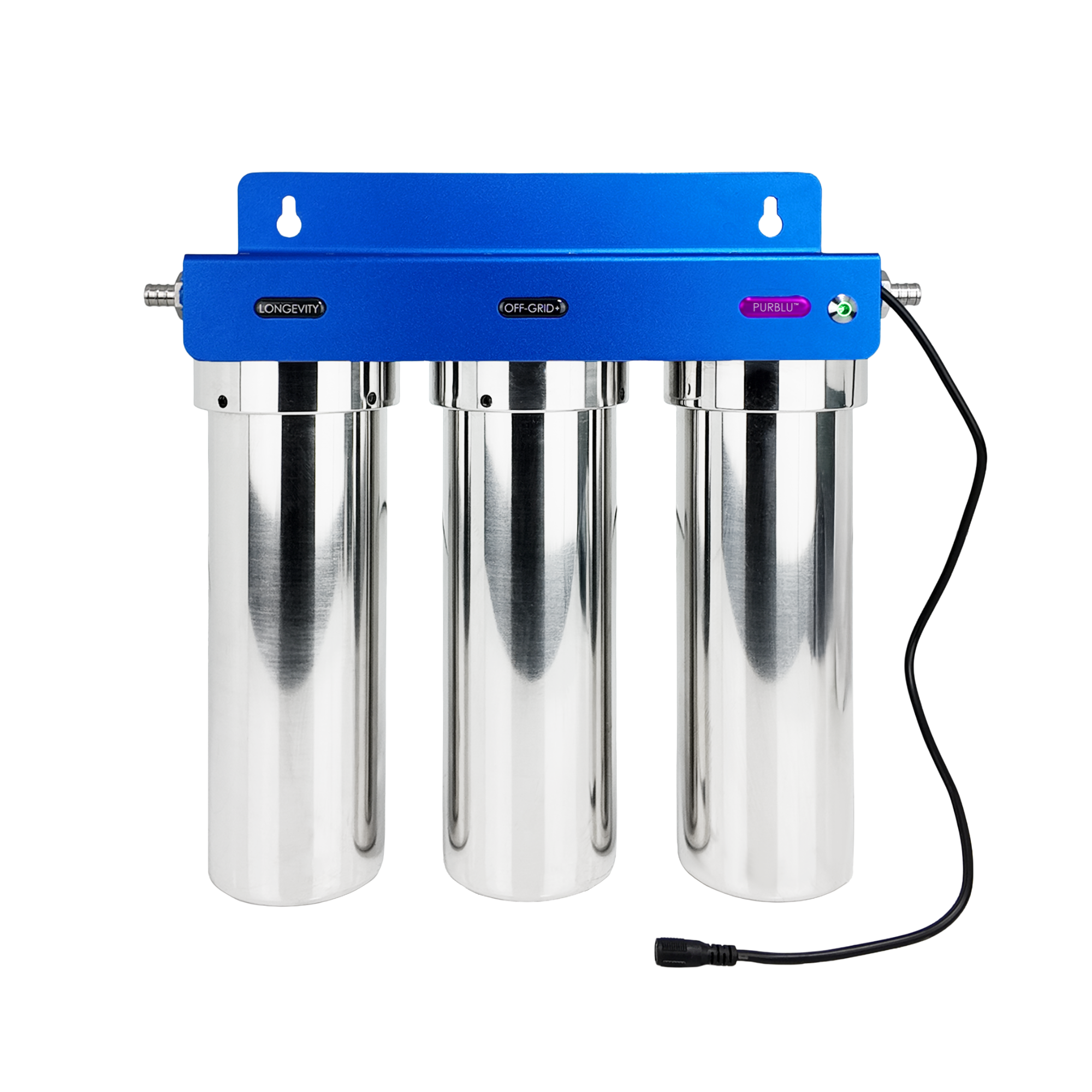 PURBLU™ TRIO XLt LED UVC 4-Stage RV Water Filtration & Purification System