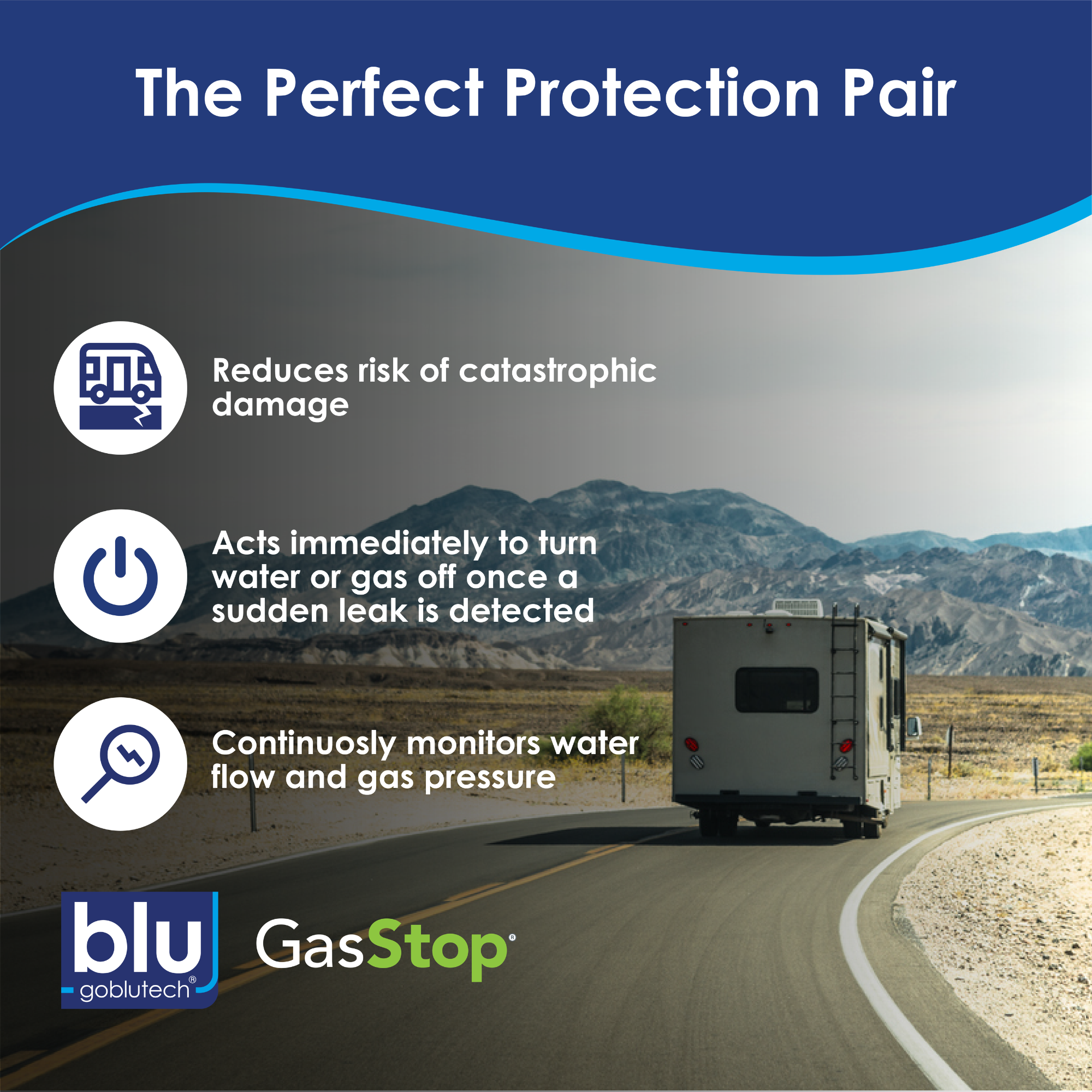 Blu Technology + GasStop® RV Protection Pair