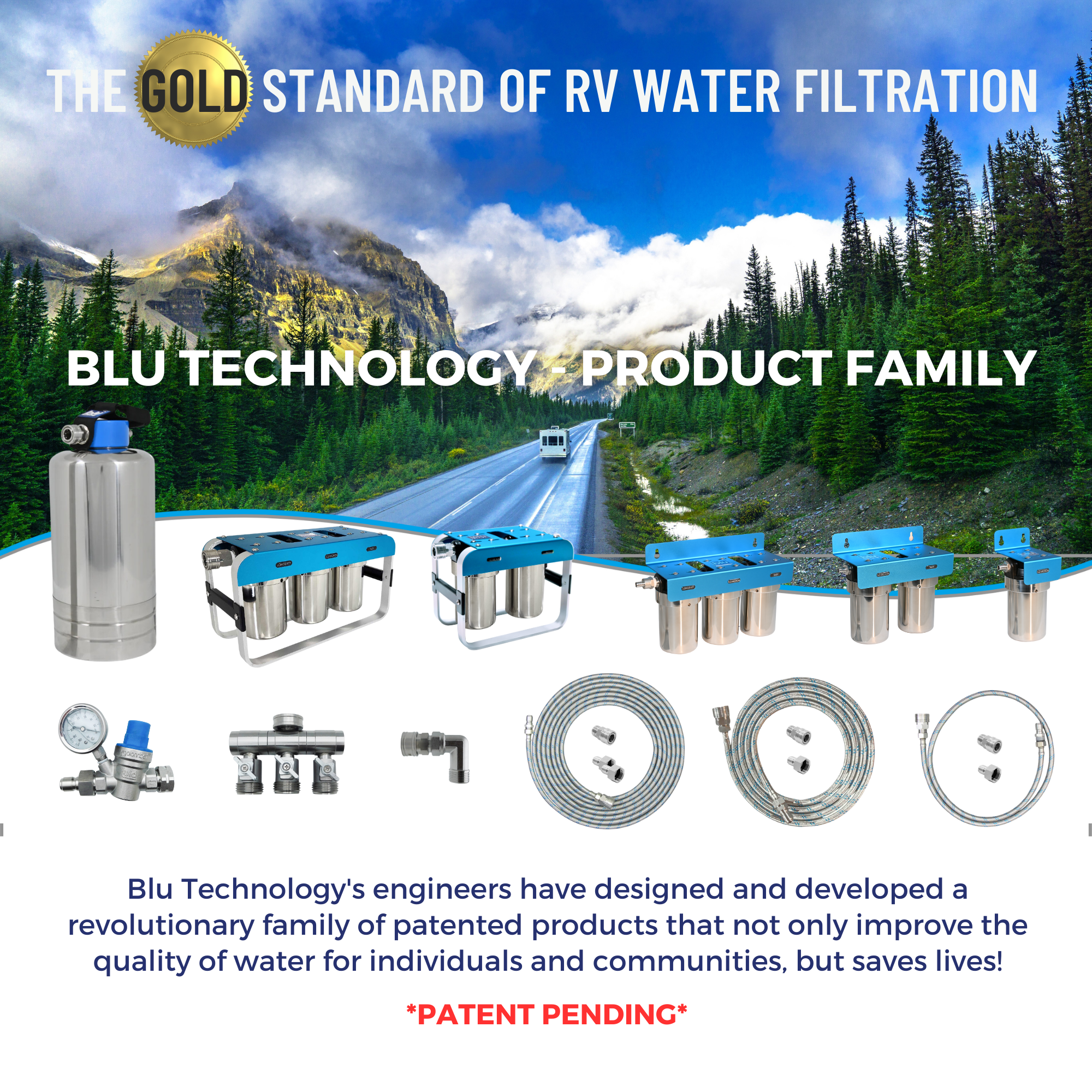 SOLO | Fixed Mounted 1-Stage 5-Inch Water Filtration System