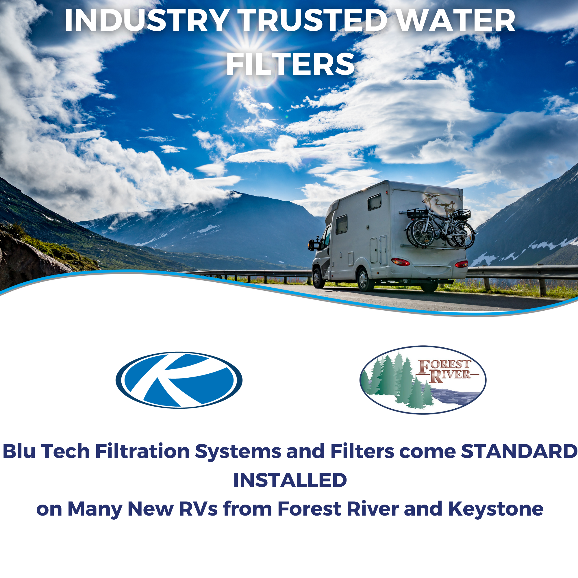 DUO | Fixed Mounted 2-Stage 5-Inch Water Filtration System