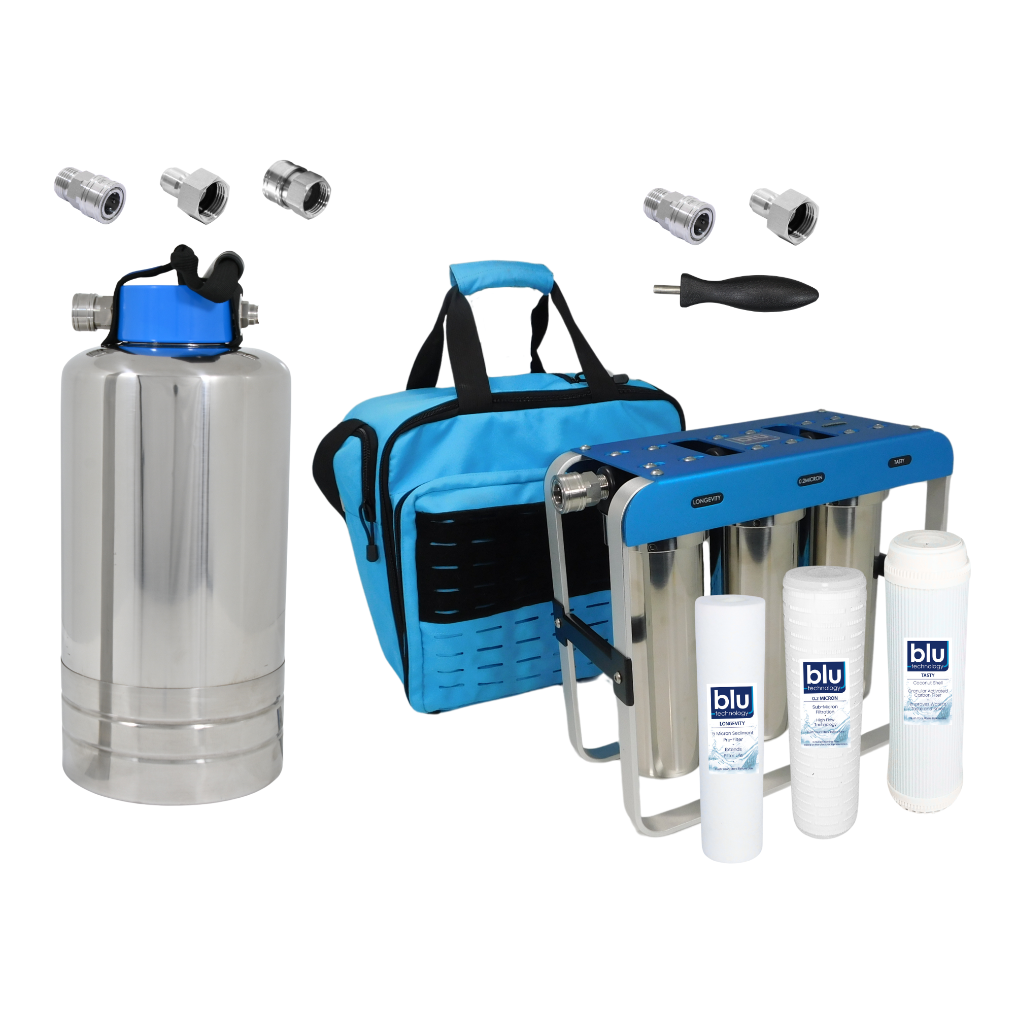 Blu Tech AR3 XLT Water Filtration Unit and Water Softener