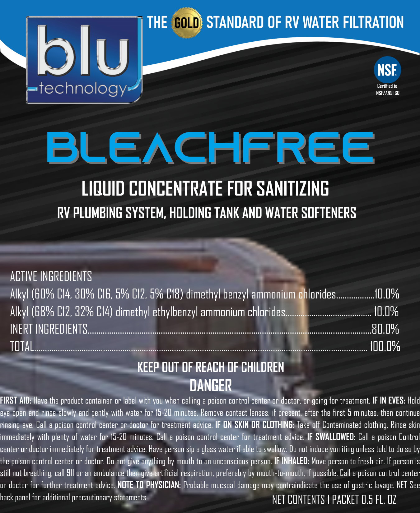 BLEACHFREE | Liquid RV Sanitizer
