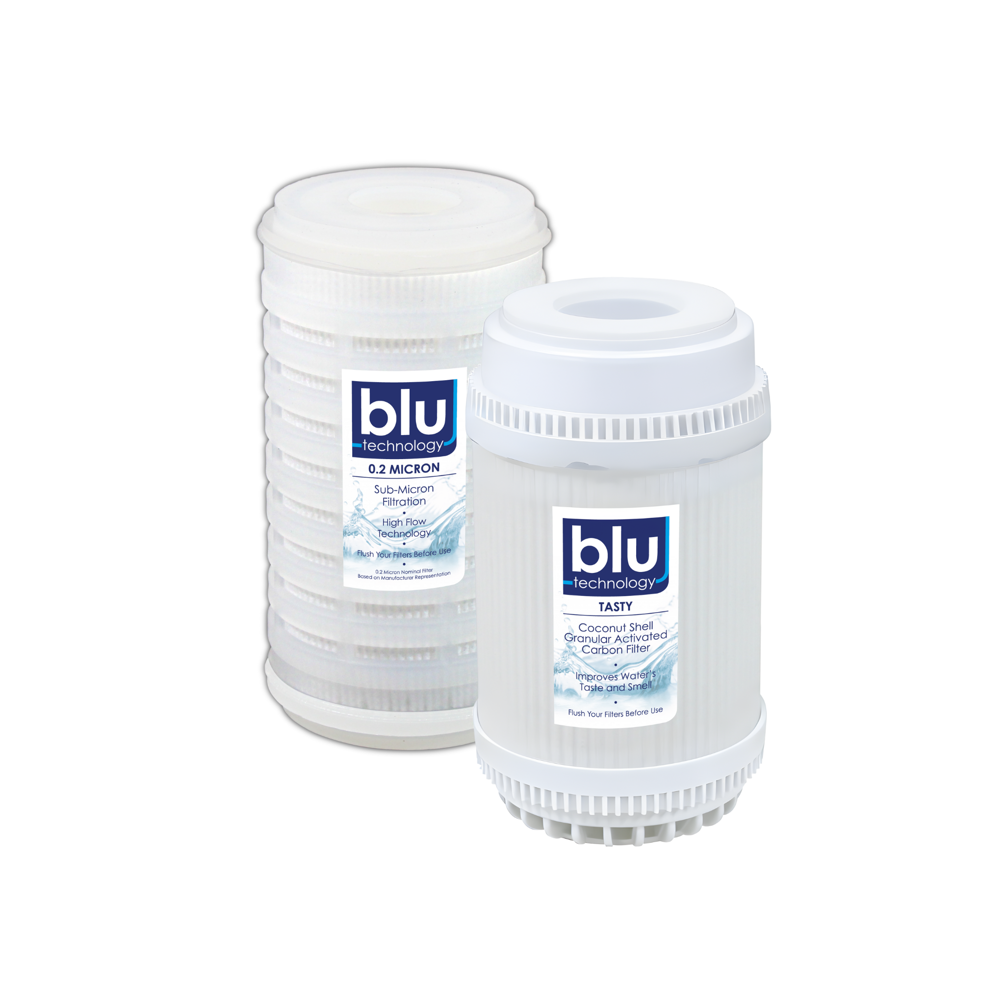 2 Stage Water Filter Recharge Pack | 5-inch
