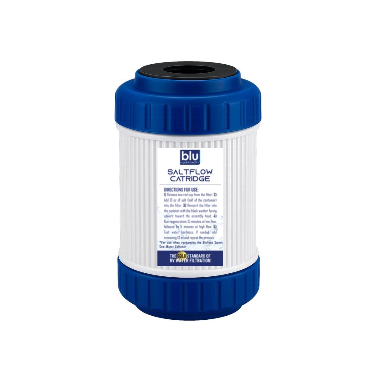 GoBluTech SaltFlow Cartridge for Water Softener Regeneration | 5 