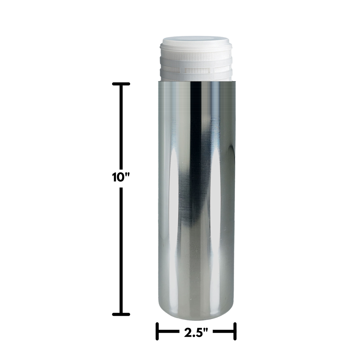 Stainless Steel 10-inch Canister
