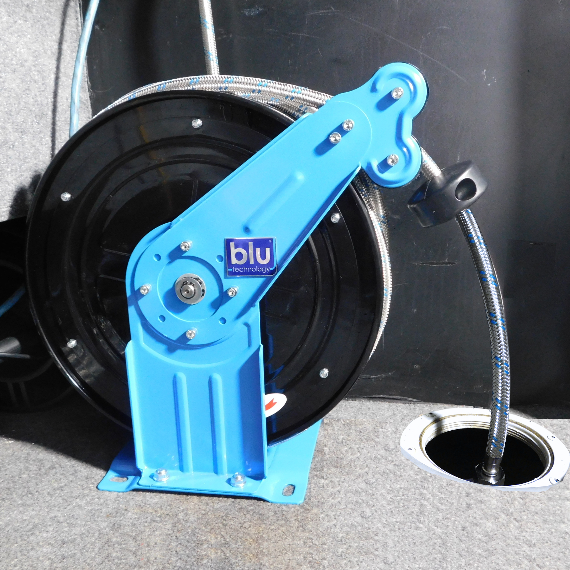 50ft Stainless Steel Hose Reel