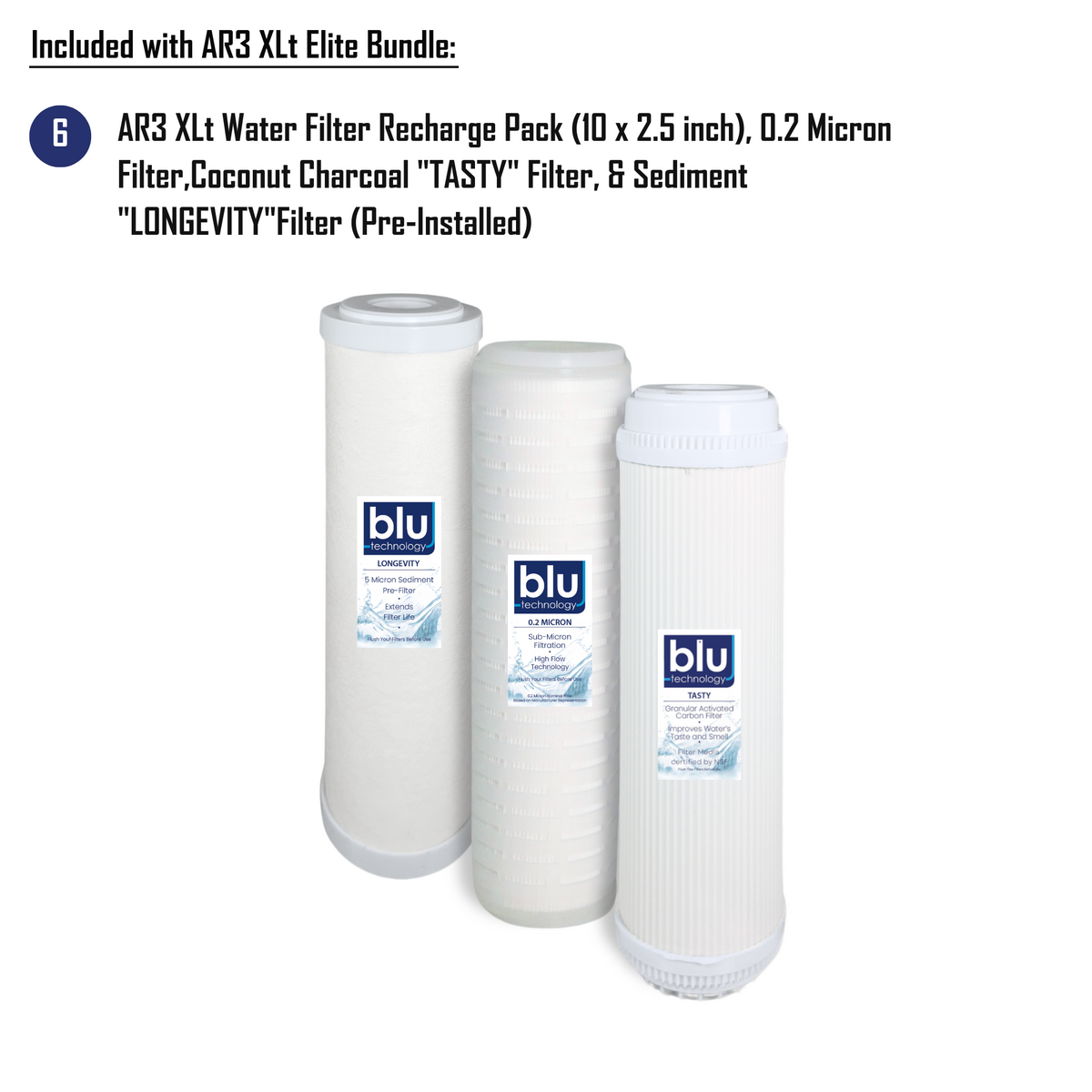 GoBluTech AR3 XLT ELITE Bundle | Complete RV Filtration Kit – Blu ...