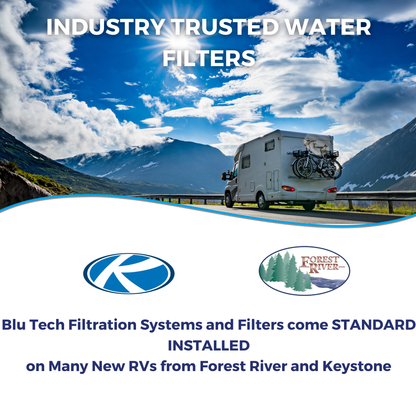 TRIO | Fixed Mounted 3-Stage 5-Inch Water Filtration System