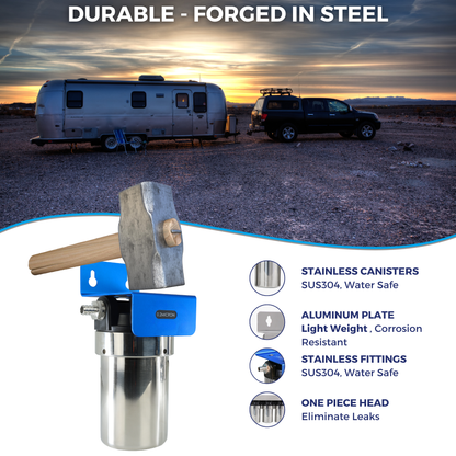 SOLO | Fixed Mounted 1-Stage 5-Inch Water Filtration System