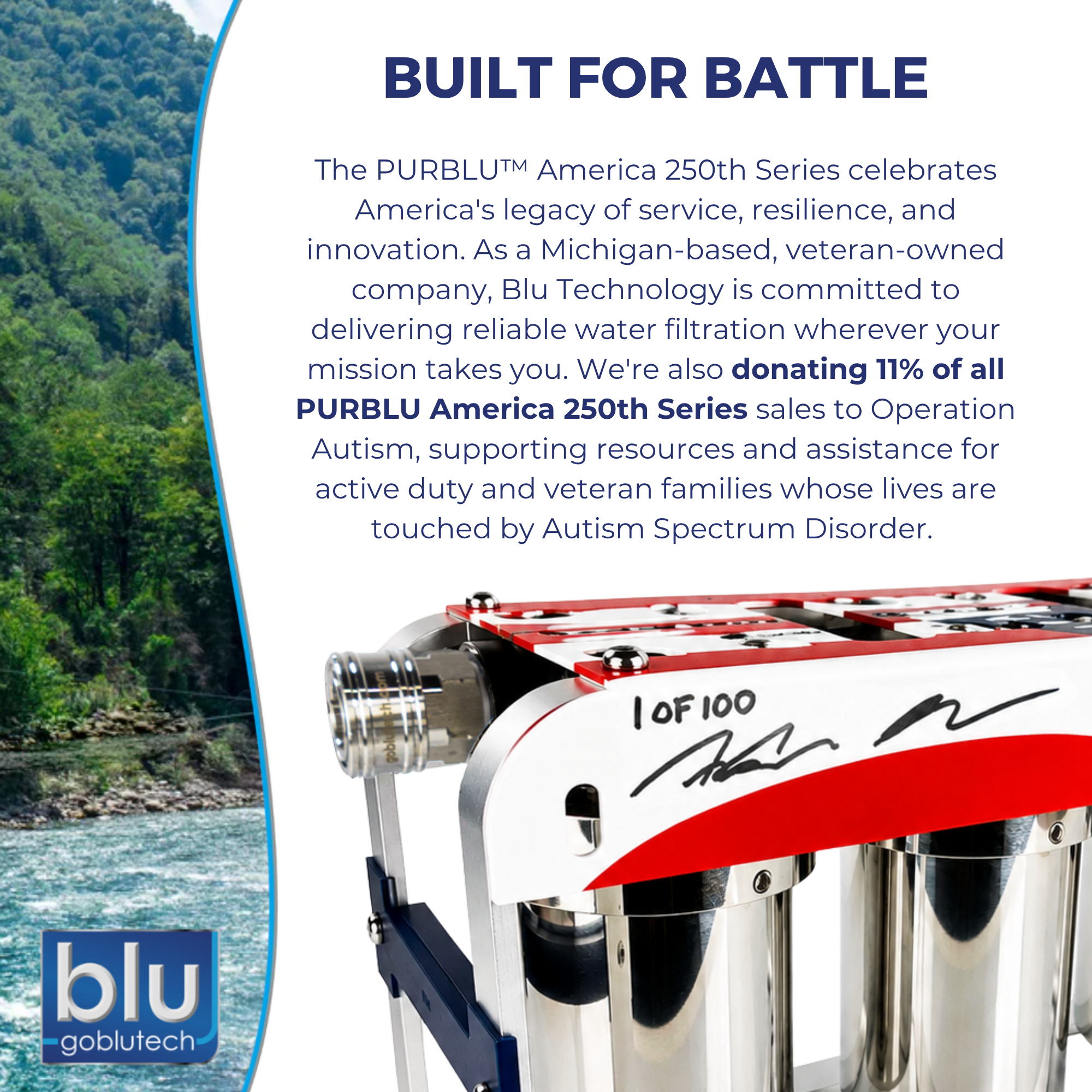PURBLU™ AR3 XLt - America 250th Series