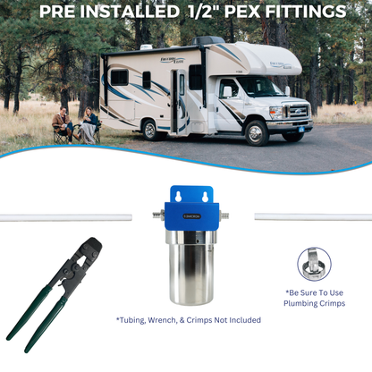 SOLO | Fixed Mounted 1-Stage 5-Inch Water Filtration System