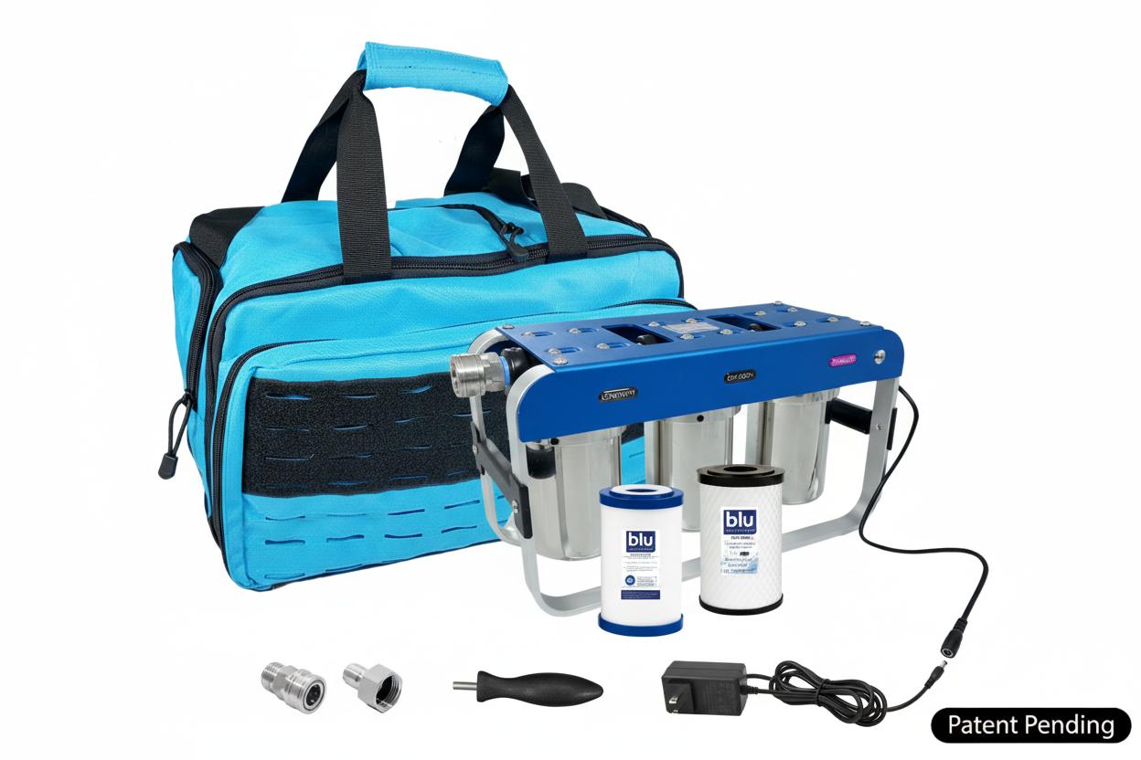 PURBLU™ AR3 LED UVC 4-Stage RV Water Filtration & Purification System