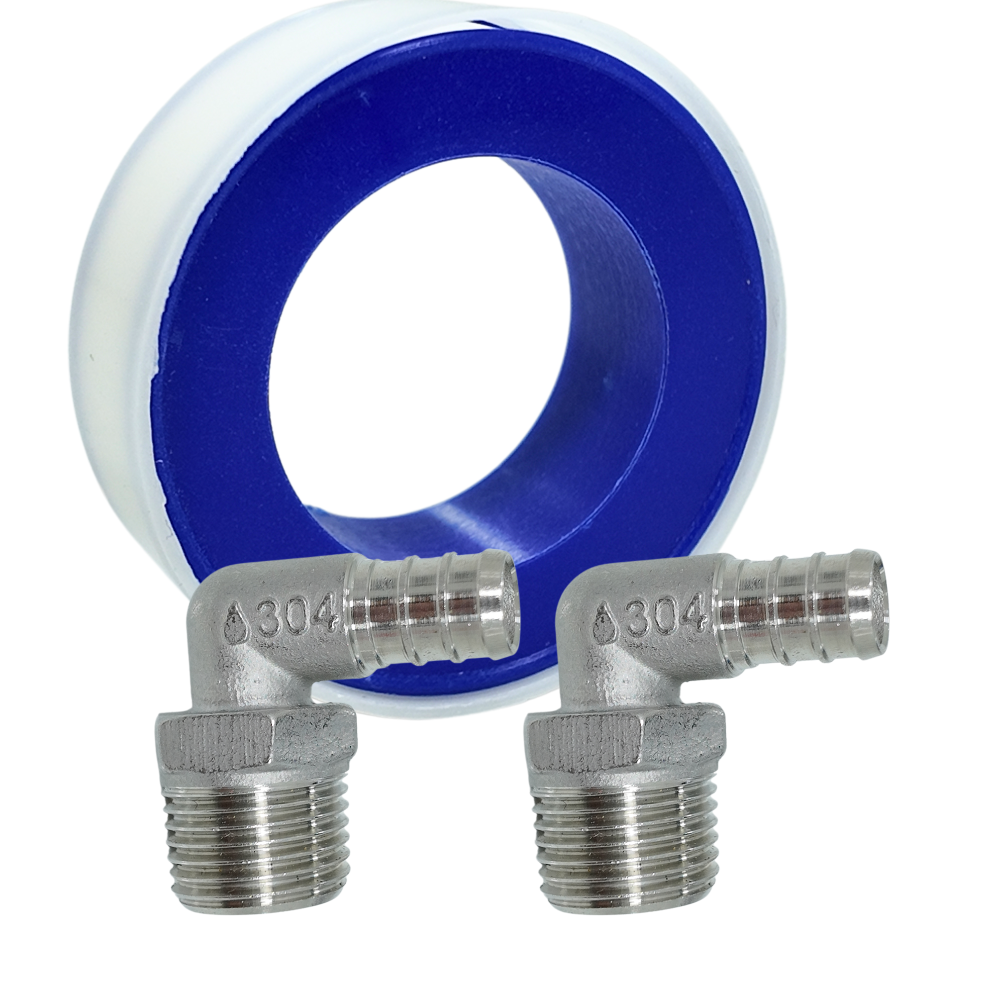 Male 1/2" NPT 90 Degree PEX Modification Kit