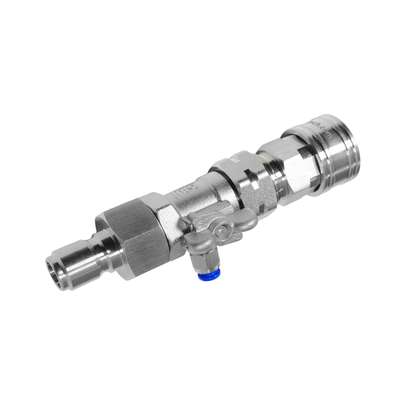 Shut-Off Valve with Pressure Relief