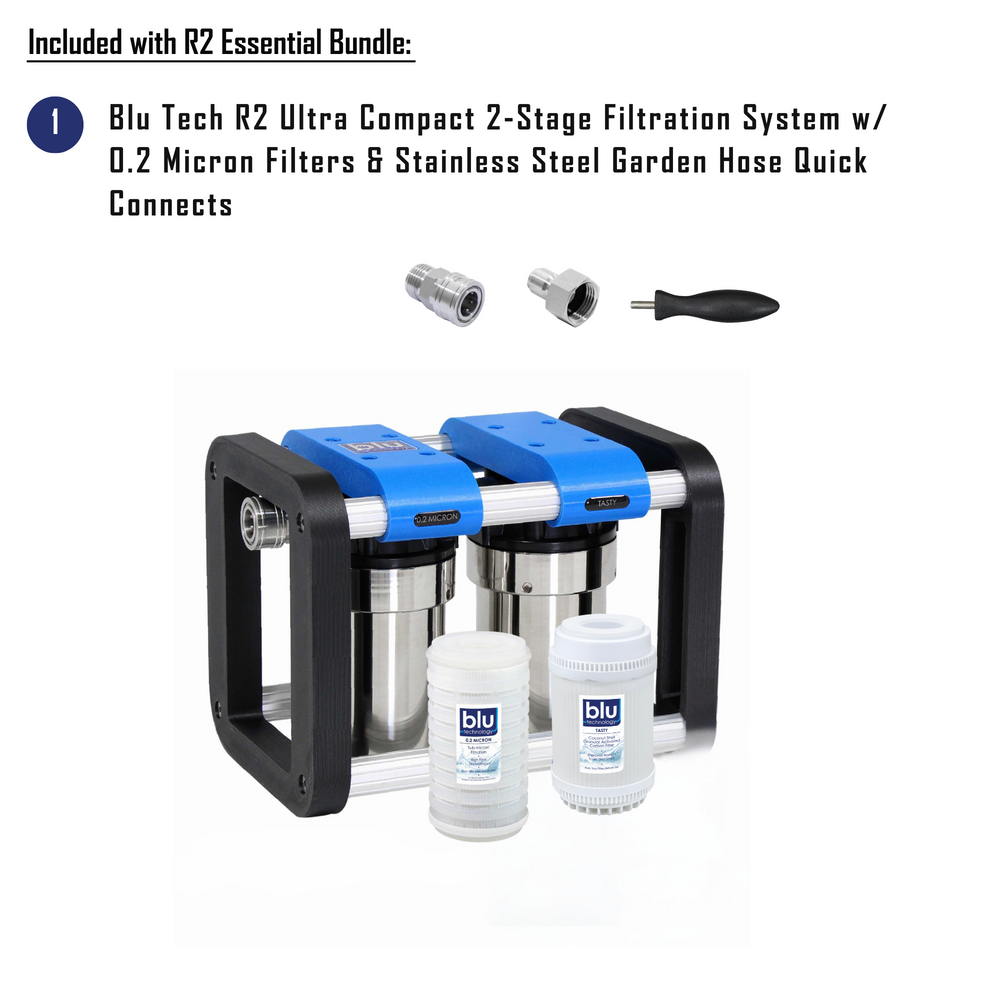 GoBluTech R2 ESSENTIAL Bundle | Starter RV Filtration Kit – Blu ...