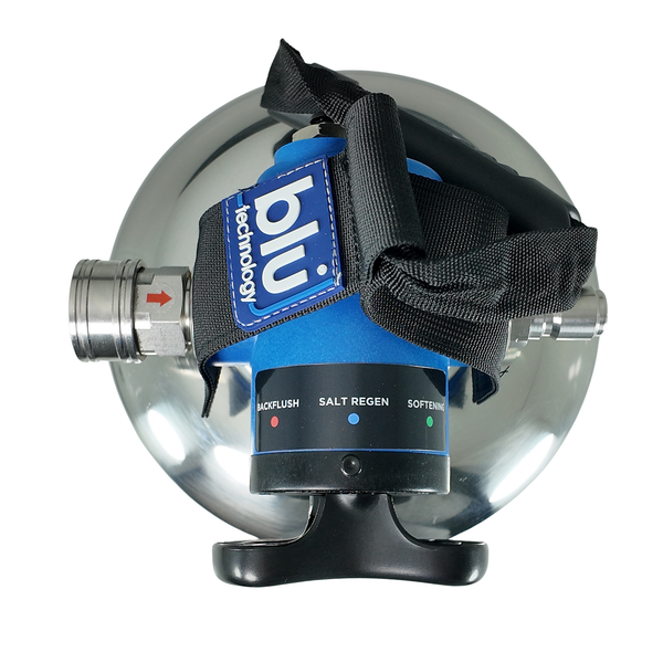 GoBluTech Portable RV Water Softener with Smart Cap – Blu Technology LLC
