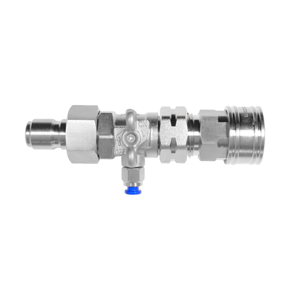Shut-Off Valve with Pressure Relief