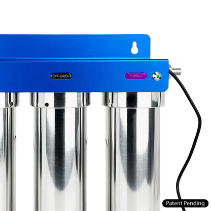 PURBLU™ TRIO XLt LED UVC 4-Stage RV Water Filtration & Purification System