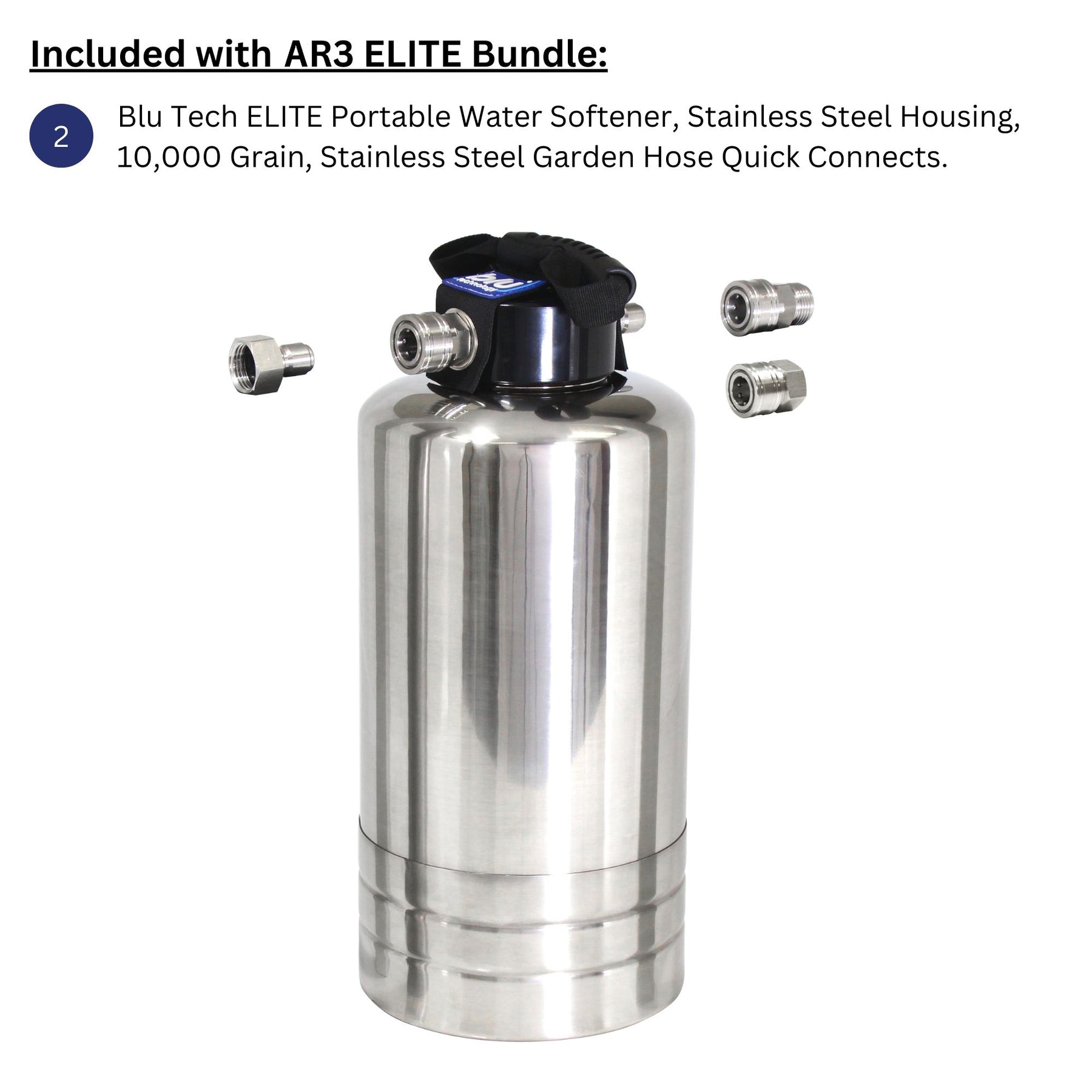 Blu Tech ELITE Portable Water Softener