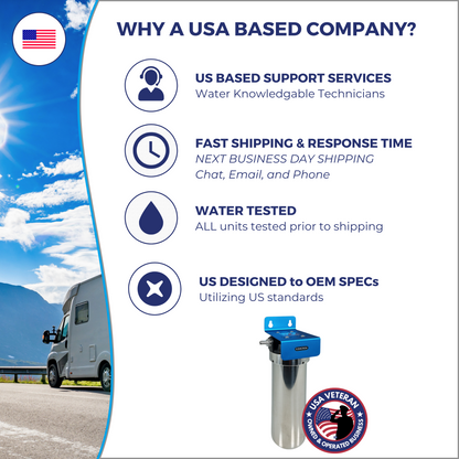 SOLO | Fixed Mounted 1-Stage 10-Inch Water Filtration System