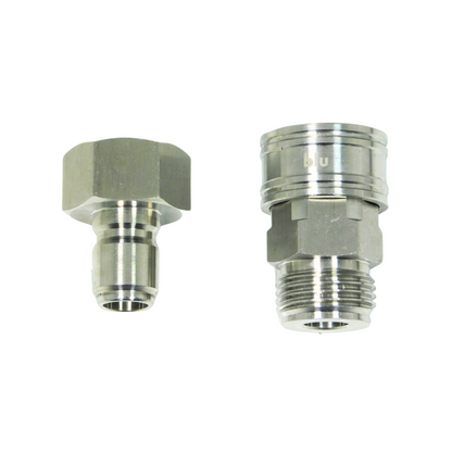 Stainless Steel 3/4" Garden Hose Threaded Quick Connect