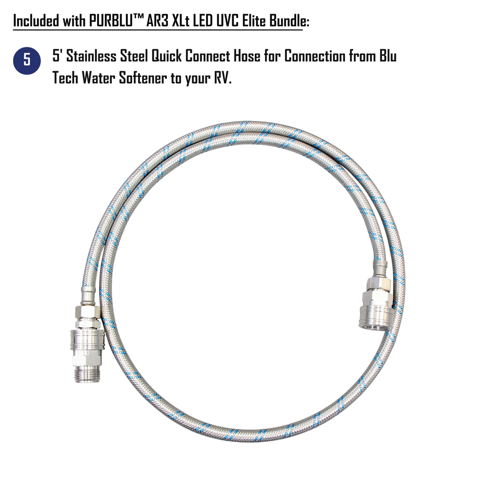 GoBluTech AR3 XLt UVC ELITE Bundle | RV Filtration & Purification Kit ...