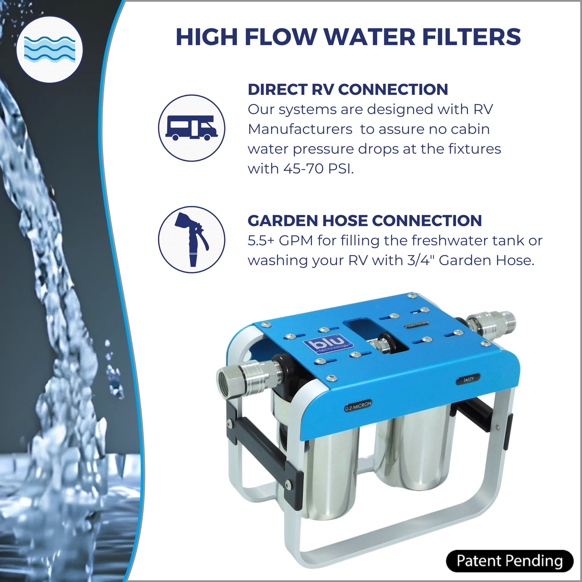 AR2 2-Stage RV Water Filtration System