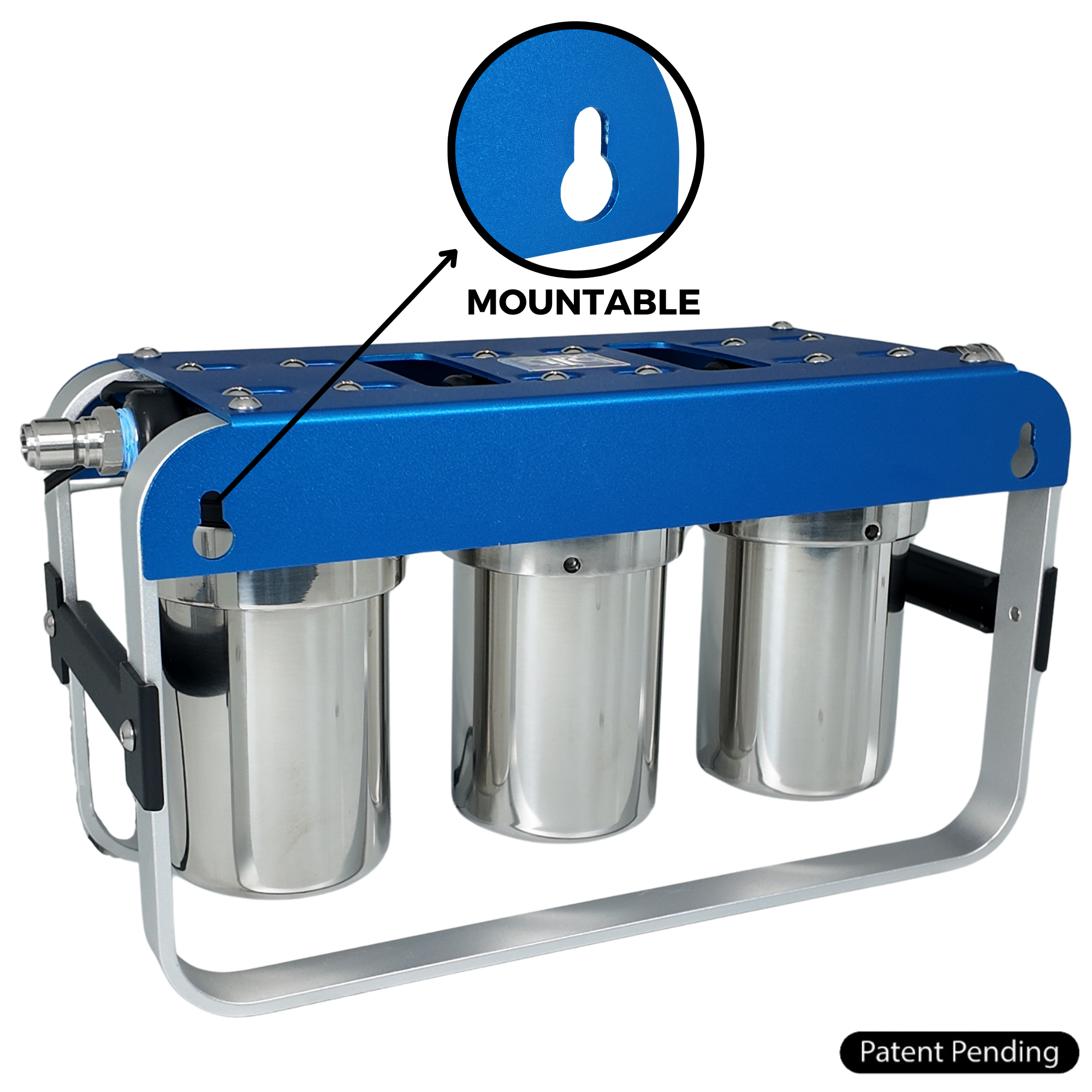 PURBLU® AR3 LED UVC 4-Stage RV Water Filtration & Purification System