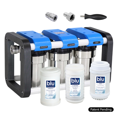 R3 3-Stage RV Water Filtration System
