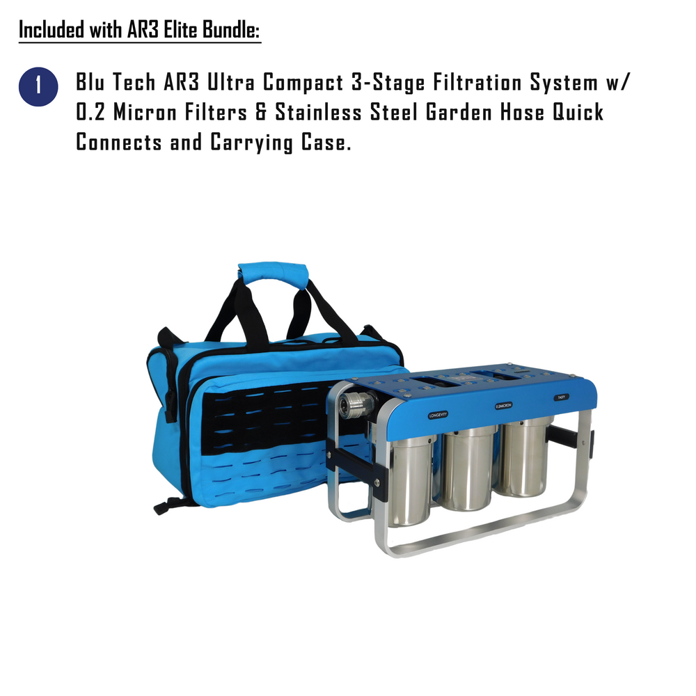 GoBluTech AR3 ELITE Bundle | Complete RV Filtration Kit – Blu ...