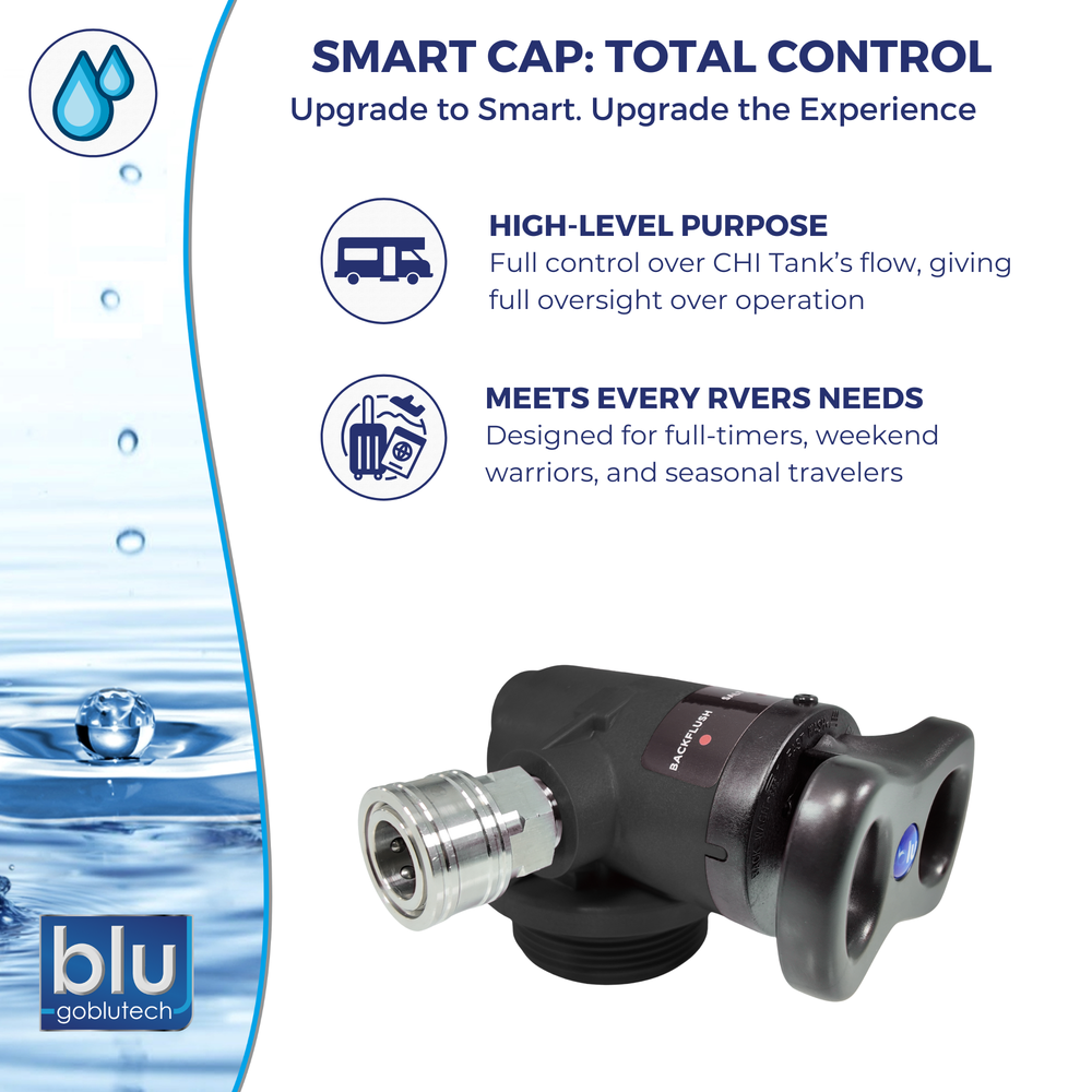 GoBluTech Smart Cap for CHI Tank – Blu Technology LLC