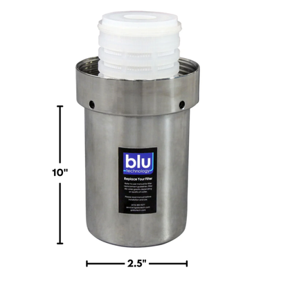 Filter in a 10 inch Canister