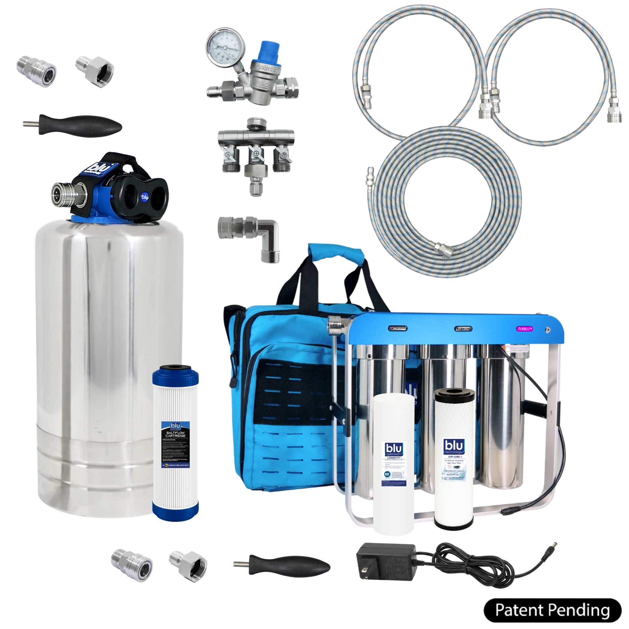 GoBluTech AR3 XLt UVC ELITE Bundle | RV Filtration & Purification Kit ...