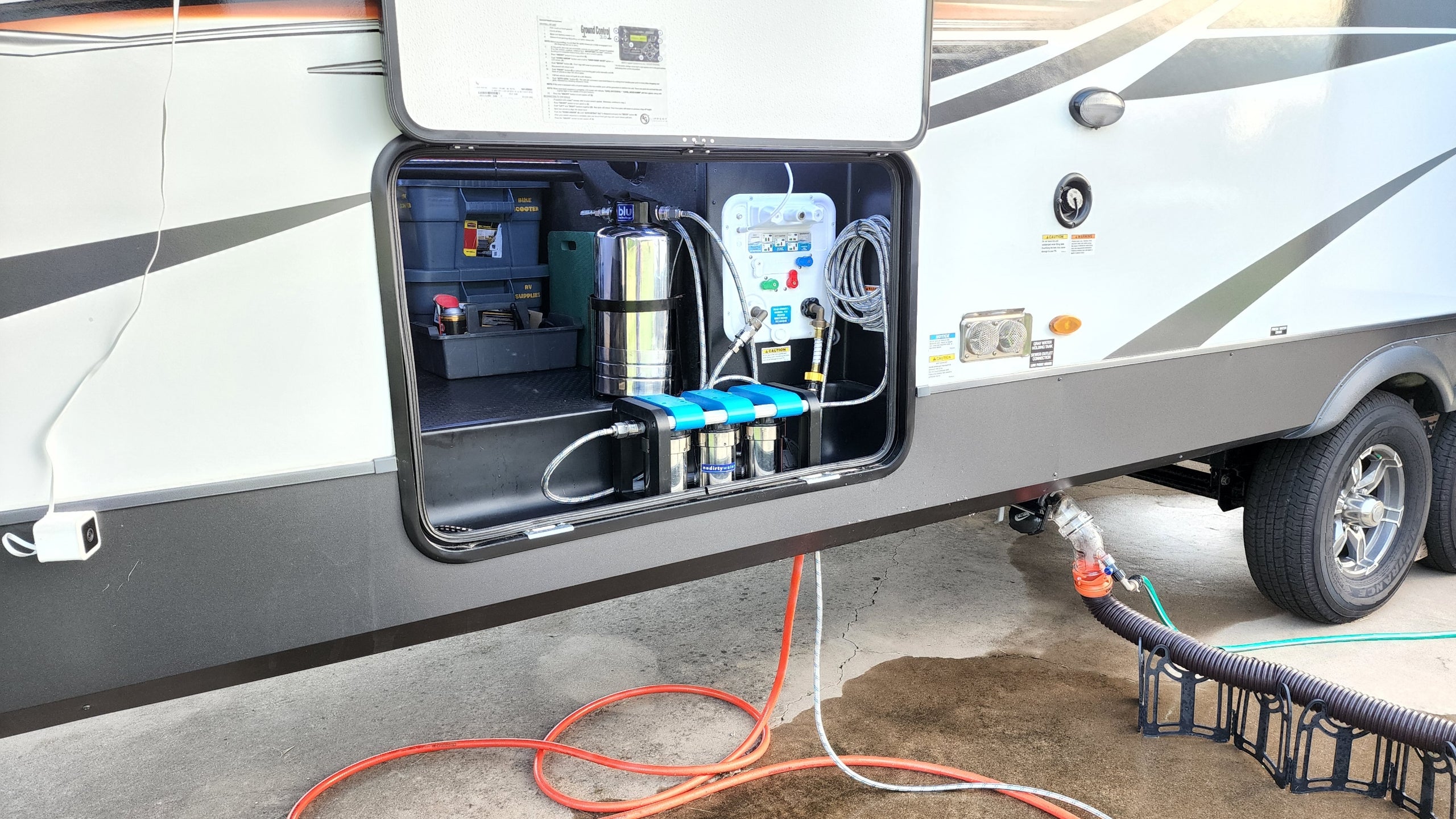 R3 3-Stage RV Water Filtration System