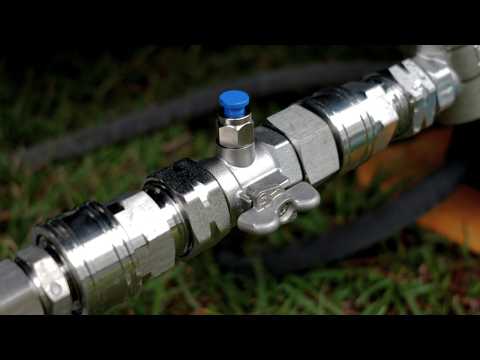 Shut-Off Valve with Pressure Relief