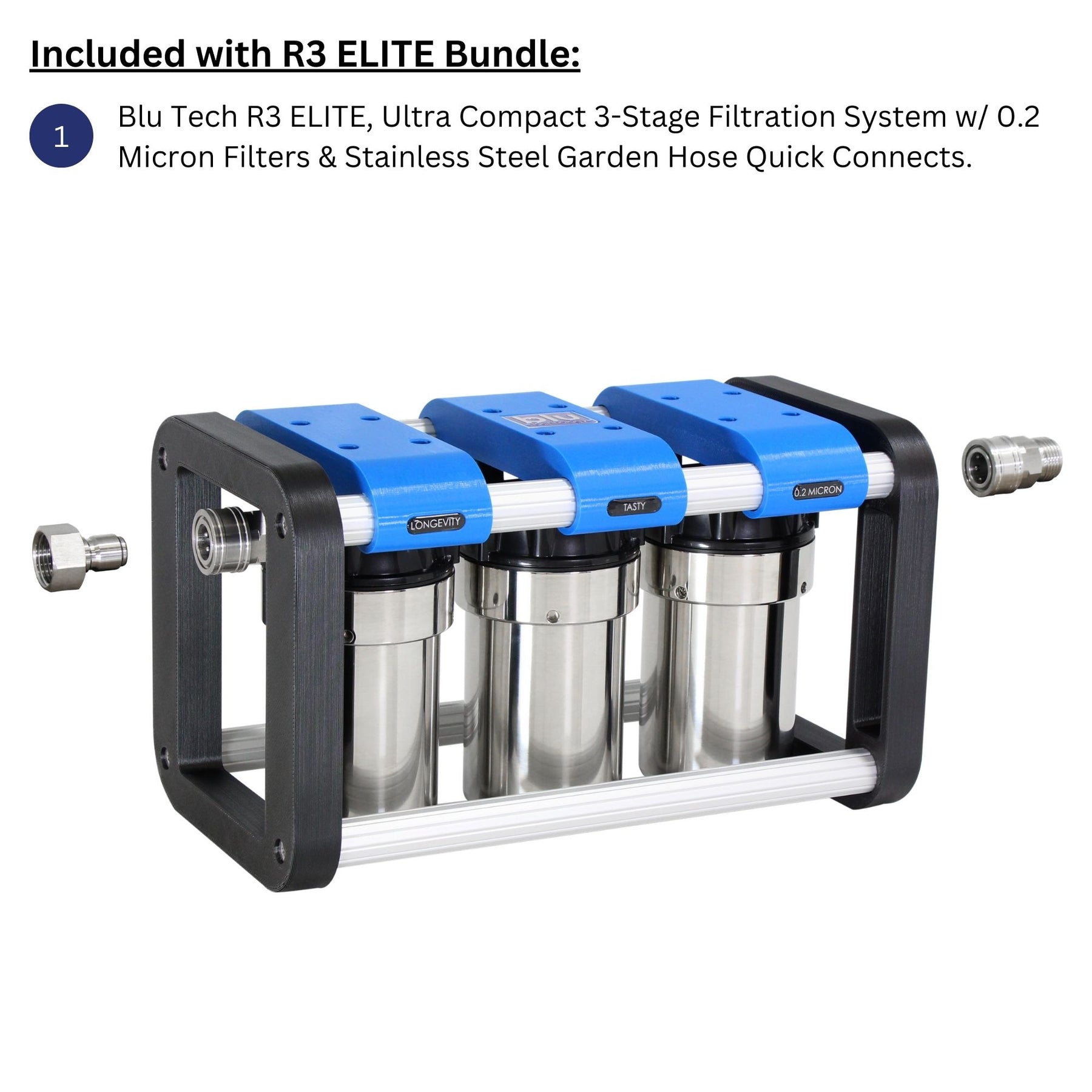 Blu Tech Elite Portable Water Softener  Water softener, Stainless steel  tanks, Softener